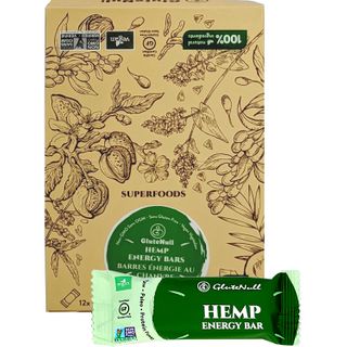 GLUTENULL INDVDL BAR HEMP ENERGY 42G CTN12