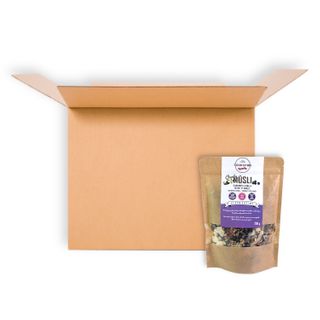 CLEAN EATING MUESLI BLUEBERRY & VANILLA 250G CS15