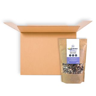 CLEAN EATING MUESLI BLUEBERRY & VANILLA 500G CS10