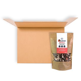 CLEAN EATING MUESLI CHOCOLATE & STRAWBERRY 500G CS10