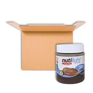 NUTILIGHT HAZELNUT SPREAD WITH COCOA AND MILK 312G CS6