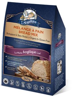 CLA GF ORGNC BREAD MIX ANGELIQUE LOAF 365G