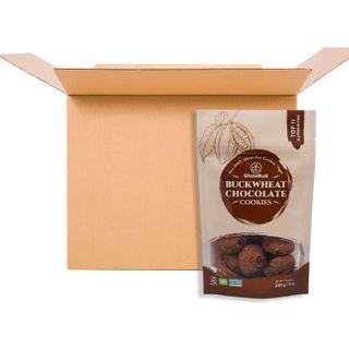 GLUTENULL COOKIES BUCKWHEAT CHOCOLATE 240G CS22 DISCO