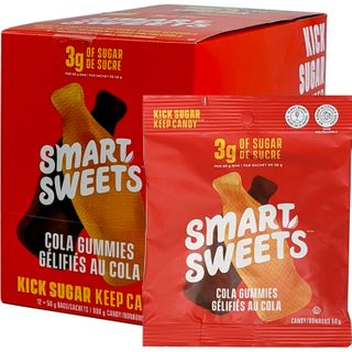SMARTSWEETS GUMMIES COLA 50G CTN12