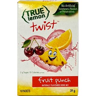 TRUE CITRUS KIDS TWIST LEMONADE FRUIT PUNCH 10CT