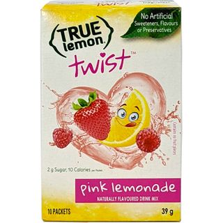 TRUE CITRUS KIDS TWIST LEMONADE PINK LEMONADE 10CT