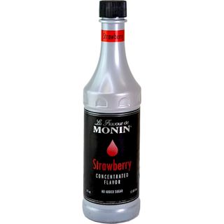 MONIN CONCENTRATED FLAVOUR STRAWBERRY 375ML DISCO