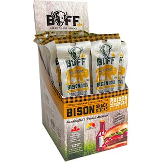 BUFF BISON SNACK BACON BURGER 50G CTN30