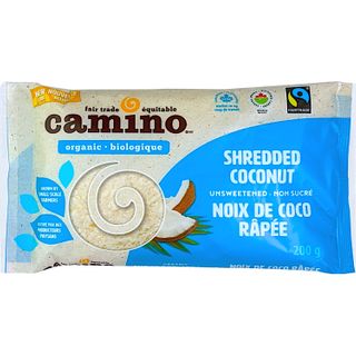 CAMINO ORGNC UNSWEETENED SHREDDED COCONUT 200G