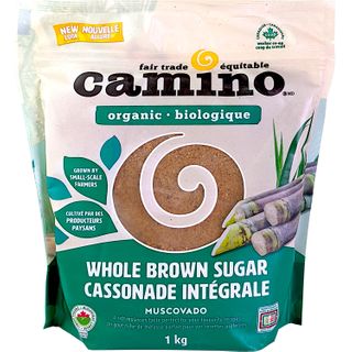 CAMINO ORGNC MUSCOVADO WHOLE BROWN SUGAR 1KG