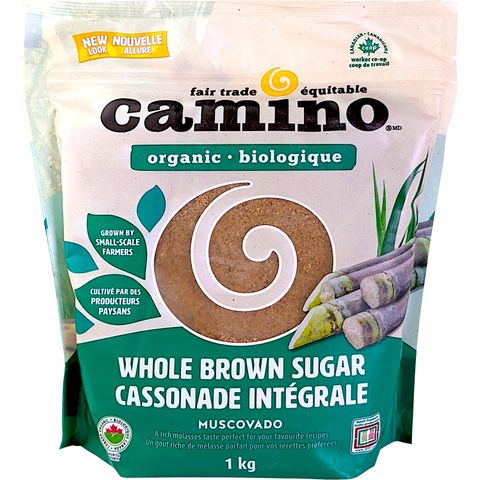 Camino Organic Muscovado Whole Brown Sugar