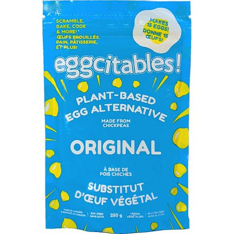 Eggcitables Plant-Based Egg Alternative