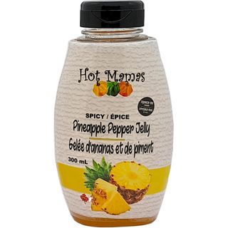 HOT MAMAS JELLY SQUEEZIE SPICY PINEAPPLE PEPPER 300ML