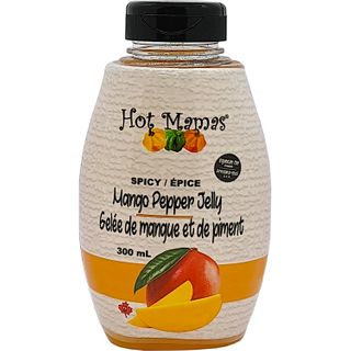 HOT MAMAS JELLY SQUEEZIE SPICY MANGO PEPPER 300ML