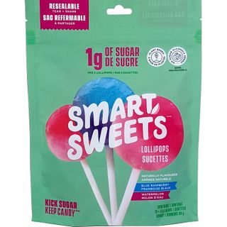 SMARTSWEETS HARD CANDIES LOLLIPOP 86G