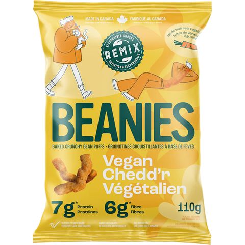 Remix Snacks Beanies Baked Crunchy Bean Puffs