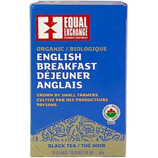 EQUAL EXCHANGE TEA ENGLISH BREAKFAST 40G