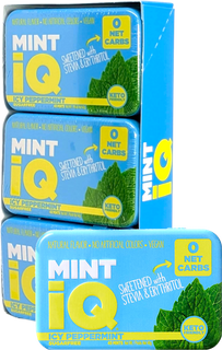 MINTiQ SUGAR FREE ICY PEPPERMINT 40G CTN6