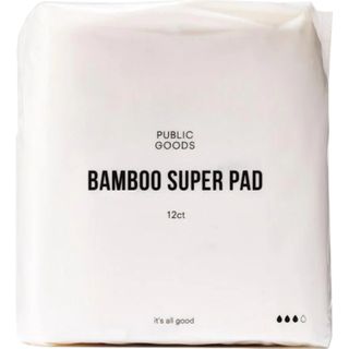 PUBLIC GOODS BAMBOO SUPER PADS 12CT