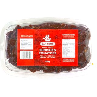 SAN REMO RTE SUNDRIED TOMATOES 250G