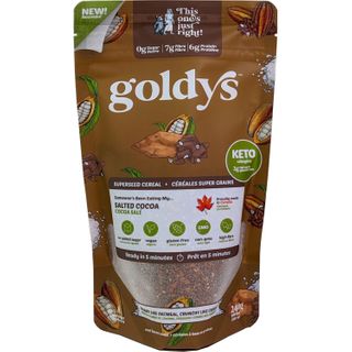 GOLDYS SUPERSEED CEREAL SALTED COCOA 240G