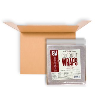 NUCO COCONUT WRAPS CINNAMON 70G CS12