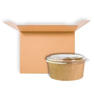 MUECO KRAFT PAPER BOWL 1300ML 300CT