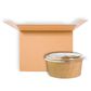 MU-Eco Biodegradable Kraft Paper Bowls and Lids