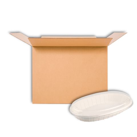 MU-Eco Biodegradable Oval Tray and Lid