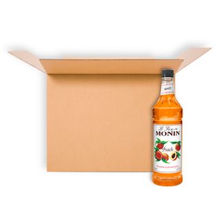 MONIN PREMIUM GOURMET SYRUP PEACH 1L CS4