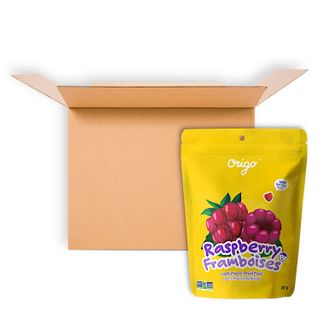 ORIGO FREEZE DRIED RASPBERRY 20G CS6