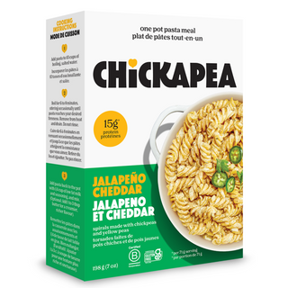 CHICKAPEA ONE POT SPIRAL JALAPENO CHEDDAR 198G