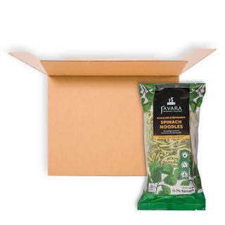 JAVARA NOODLE SPINACH 200G CS12