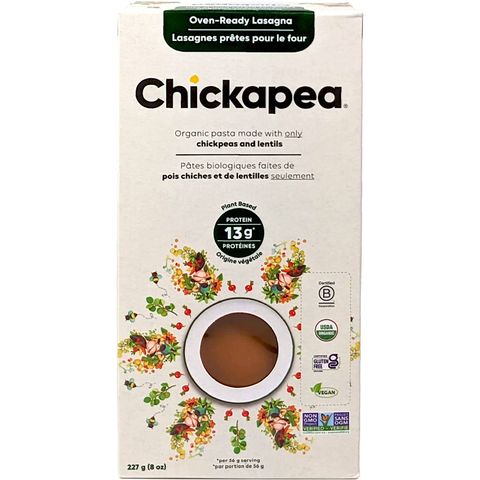 Chickapea Organic Chickpea & Lentil Pastas