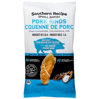 SRC PORK RINDS SEA SALT & BLACK PEPPER 85G