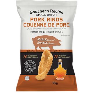 SRC PORK RINDS MAPLE 85G