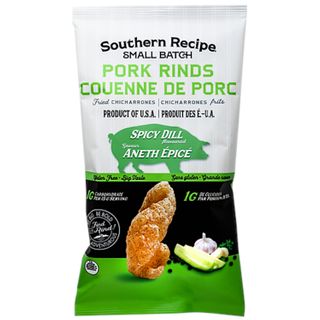 SRC PORK RINDS SPICY DILL 85G