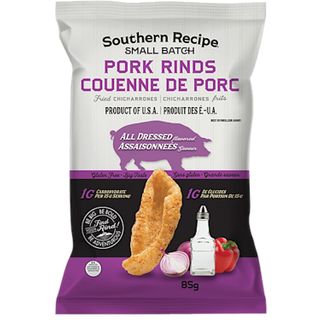 SRC PORK RINDS ALL DRESSED 85G