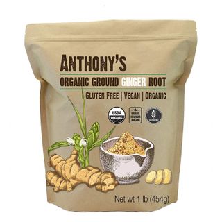 ANTHONYS ORGNC GROUND GINGER ROOT POWDER 454G