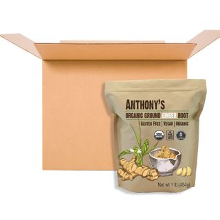 ANTHONYS ORGNC GROUND GINGER ROOT POWDER 454G CS10