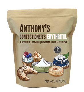 ANTHONYS ERYTHRITOL CONFECTIONERS 907G