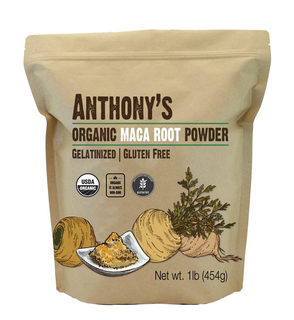 ANTHONYS ORGNC POWDER MACA ROOT GELATINIZED 454G