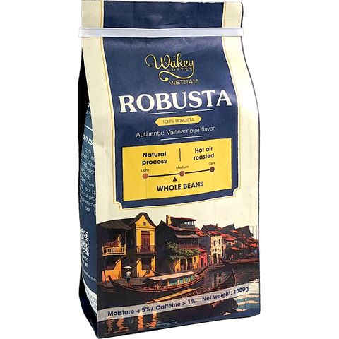 Wakey Coffee 100% Robusta Beans