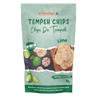 ARCHIPELAGO TEMPEH CHIPS LIME LEAF 70G