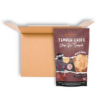 ARCHIPELAGO TEMPEH CHIPS HOT SPICY 70G CS22