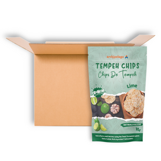 ARCHIPELAGO TEMPEH CHIPS LIME LEAF 70G CS22