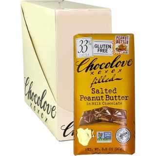 CHOCOLOVE SALTED PEANUT BUTTER 90G CTN10