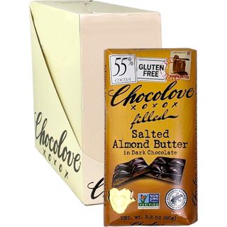 CHOCOLOVE SALTED ALMND BUTTER 90G CTN10