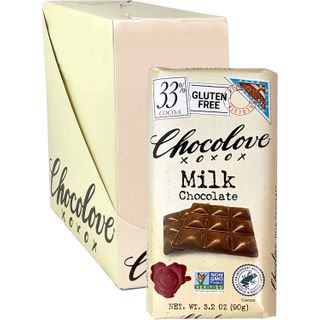 CHOCOLOVE MILK CHOCOLATE 90G CTN12