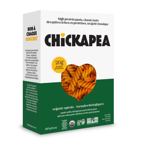 Chickapea Organic Yellow Pea & Chickpea Pastas